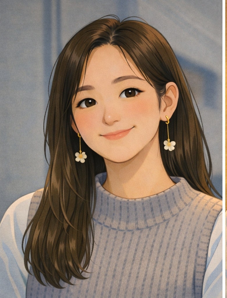 새벽별 심리상담센터 대표 프로필 일러스트